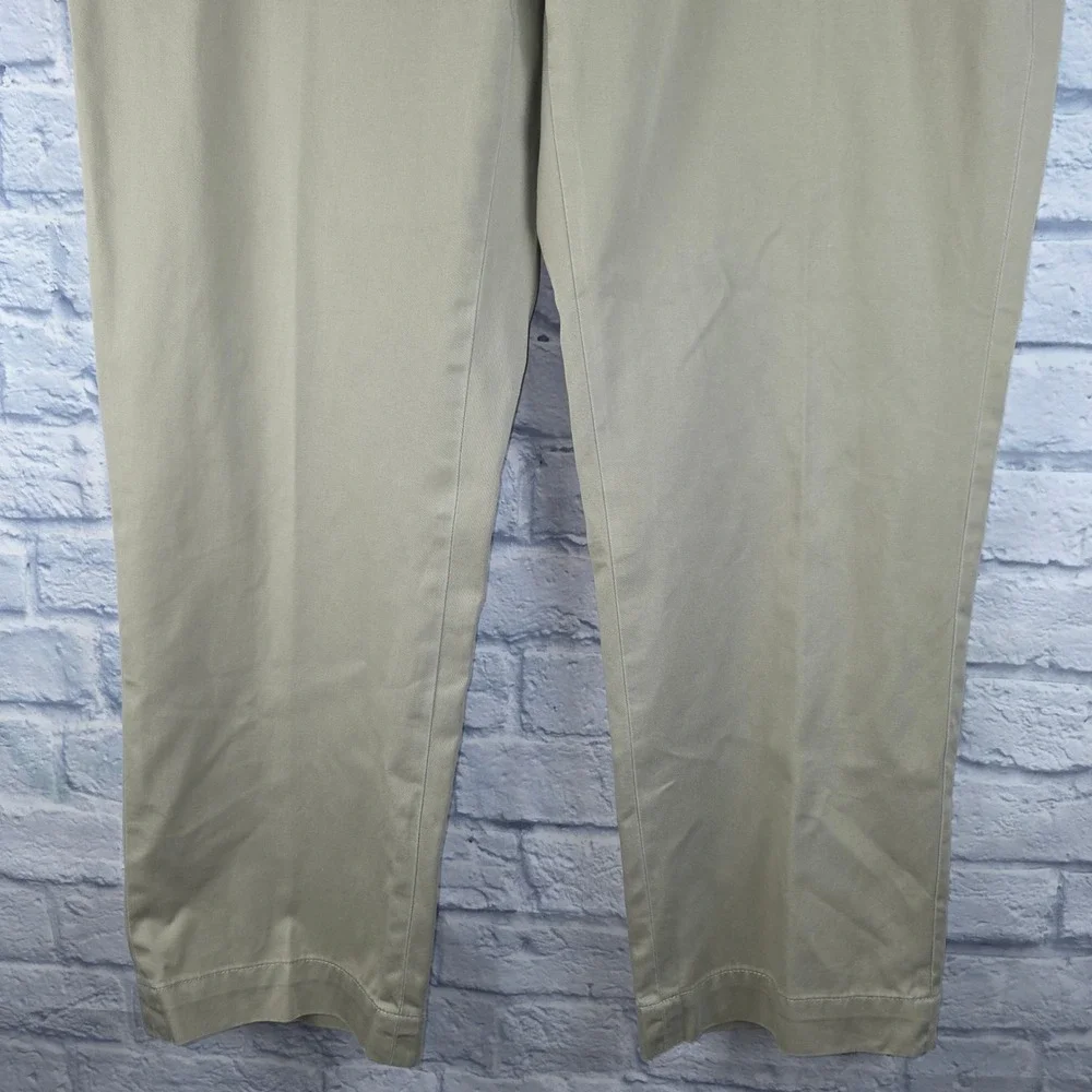 Vintage Polo Ralph Lauren Men Preston Pant Khaki Cotton Chino Trousers Sz 42X32